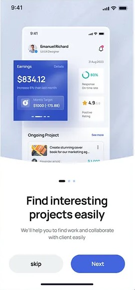 Workana App Screen 1
